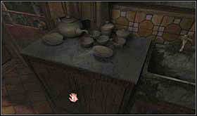 Gdy znajdziesz się w kuchni, podejdź do zlewu i odkręć kran. Cudownie! Nie ma światła, nie ma wody. - SOBOTA 12 PAŹDZIERNIKA cz.2 | Scratches - Scratches - poradnik do gry