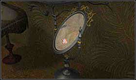 Rozejrzyj się po sypialni. Zwróć uwagę na małe lusterko. - SOBOTA 12 PAŹDZIERNIKA cz.3 | Scratches - Scratches - poradnik do gry