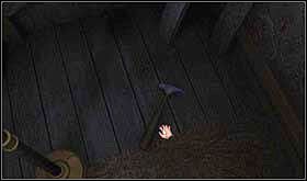 Na podłodze zauważysz młotek - przyjrzyj się mu. - SOBOTA 12 PAŹDZIERNIKA cz.5 | Scratches - Scratches - poradnik do gry