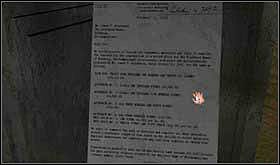 i przeczytaj pismo o kosztach remontu. Zanotuj numer do banku (01912 94144). - NIEDZIELA 13 PAŹDZIERNIKA cz.1 | Scratches - Scratches - poradnik do gry