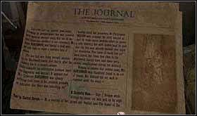 Wespnij się po linie i udaj się na strych. Przeczytaj gazetę z 1961 roku. Dowiesz się, że syn Blackwoodów zmarł. - NIEDZIELA 13 PAŹDZIERNIKA cz.2 | Scratches - Scratches - poradnik do gry
