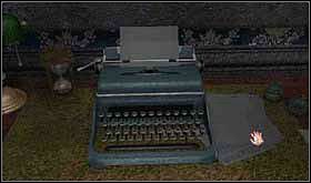 Udaj się do swojego pokoju, weź kartkę papieru, wsuń ją do maszyny i zacznij pisać. Po pracy możesz się udać na zasłużony odpoczynek, a zatem połóż się do łóżka. - NIEDZIELA 13 PAŹDZIERNIKA cz.3 | Scratches - Scratches - poradnik do gry