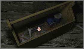 Ze skrzynki z narzędziami zabierz śrubokręt oraz kombinerki. - PONIEDZIAŁEK 14 PAŹDZIERNIKA cz.1 | Scratches - Scratches - poradnik do gry