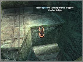 Po raz kolejny będziesz musiał rozhuśtać się na lianie (#1) - Bolivia - Tiwanaku (3) | Etap 1 | Tomb Raider Legenda - Tomb Raider: Legenda - poradnik do gry