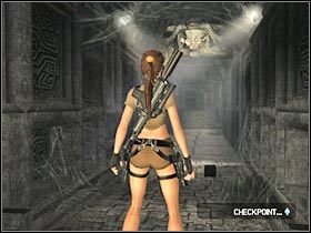 Teraz czeka Cię kilka niezbyt wymagających skoków - Bolivia - Tiwanaku (4) | Etap 1 | Tomb Raider Legenda - Tomb Raider: Legenda - poradnik do gry