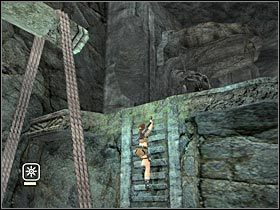 Po chwili załączy się krótka scenka, która podpowie ci co będziesz musiał zrobić - Ghana - Pursuing James Rutland (3) | Etap 4 | Tomb Raider Legenda - Tomb Raider: Legenda - poradnik do gry