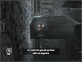 Przeskocz na znajdujący się obok metalowy drążek - England - King Arthurs Tomb (3) | Etap 6 | Tomb Raider Legenda - Tomb Raider: Legenda - poradnik do gry