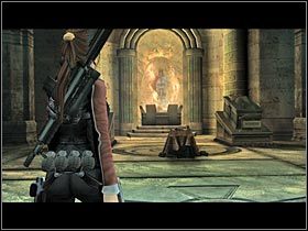 Na początek skieruj się do jednej z trumien ulokowanych po Twojej lewej stronie - England - King Arthurs Tomb (6) | Etap 6 | Tomb Raider Legenda - Tomb Raider: Legenda - poradnik do gry
