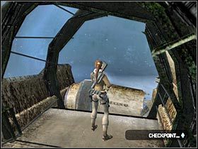 Dopiero teraz skieruj się do kabiny pilota - Nepal - The Ghalali Key (3) | Etap 7 | Tomb Raider Legenda - Tomb Raider: Legenda - poradnik do gry