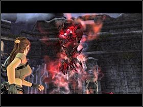 Walka z bossem generalnie będzie składała się z dwóch etapów - FINAŁ] Bolivia - The Looking Glass (1) | Etap 8 | Tomb Raider Legenda - Tomb Raider: Legenda - poradnik do gry