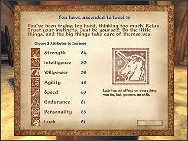 Wartość mnożnika a liczba zwiększeń umiejętności powiązanych - Oblivion: Tworzenie i rozwój postaci - The Elder Scrolls IV: Oblivion - poradnik do gry