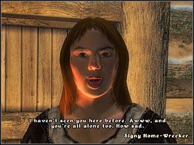 Udaj się do zaznaczonego na mapie domu na północ od miasta i wejdź do środka po 11 wieczorem - Oblivion: Anvil - Misje - The Elder Scrolls IV: Oblivion - poradnik do gry