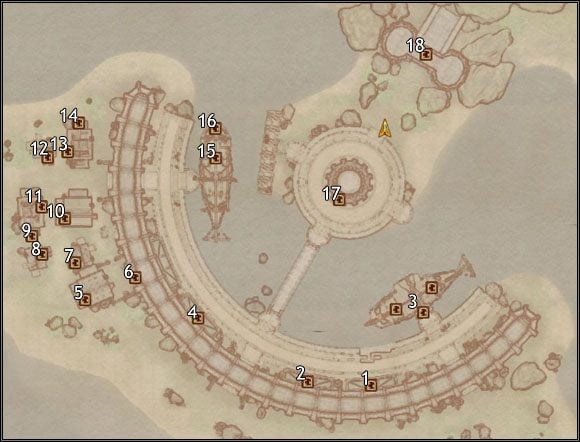 1/2 - Imperial Trading Company Warehouse - Oblivion: Mapa Waterfront w Imperial City - The Elder Scrolls IV: Oblivion - poradnik do gry