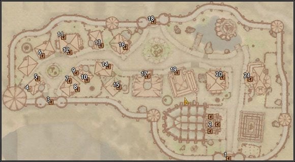 1 - The Gold Coast - Oblivion: Mapa miasta Anvil - The Elder Scrolls IV: Oblivion - poradnik do gry