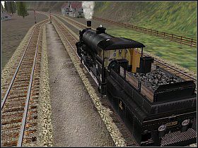 Po wczytaniu misji zobaczysz swoją lokomotywę stojącą na peronie 2 w Strengen - Replacement locomotive | Innsbruck - St. Anton | Microsoft Train Simulator - Microsoft Train Simulator - poradnik do gry