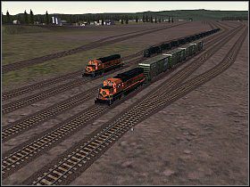 1 - Columbia Falls Set-Out | Marias Pass | Microsoft Train Simulator - Microsoft Train Simulator - poradnik do gry