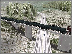 Rozpędź się do 30 mph i włącz nazwy lokacji (F6) - Noon Mixed Freight | Marias Pass | Microsoft Train Simulator - Microsoft Train Simulator - poradnik do gry