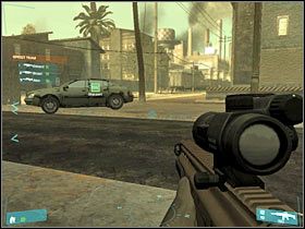 Uważaj ponieważ w okolicy mogą czaić się pojedynczy terroryści - [Misja 01] Contact - cz.3 | Tom Clancys Ghost Recon Advanced Warfighter - Tom Clancys Ghost Recon: Advanced Warfighter - poradnik do gry