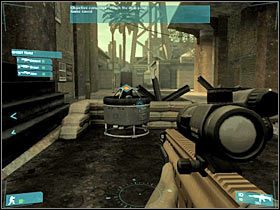 Objective (Cel): Locate Ramirez with the Drone (Wykorzystaj sondę w celu zlokalizowania Ramireza) - [Misja 01] Contact - cz.4 | Tom Clancys Ghost Recon Advanced Warfighter - Tom Clancys Ghost Recon: Advanced Warfighter - poradnik do gry