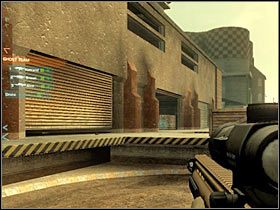 Z racji tego, iż wnętrze jest dość dobrze obstawione do walk radziłbym podesłać resztę drużyny - [Misja 01] Contact - cz.6 | Tom Clancys Ghost Recon Advanced Warfighter - Tom Clancys Ghost Recon: Advanced Warfighter - poradnik do gry