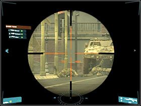 W dalszym ciągu powinieneś przesuwać się w stronę przeciwległych ulic (#1) - [Misja 02] Coup detat - cz.2 | Tom Clancys Ghost Recon Advanced Warfighter - Tom Clancys Ghost Recon: Advanced Warfighter - poradnik do gry