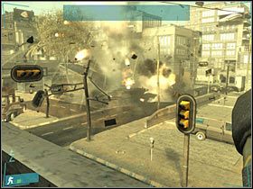 Maszyny, w której skrywa się VIP nie musisz już ochraniać, gdyż po chwili samodzielnie opuści ona podziemny parking (#1) - [Misja 02] Coup detat - cz.8 | Tom Clancys Ghost Recon Advanced Warfighter - Tom Clancys Ghost Recon: Advanced Warfighter - poradnik do gry