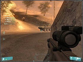 Kieruj się na górę - [Misja 04] Strong point - cz.7 | Tom Clancys Ghost Recon Advanced Warfighter - Tom Clancys Ghost Recon: Advanced Warfighter - poradnik do gry