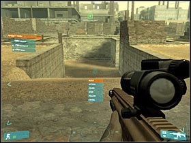 Uważaj ponieważ wpadniesz tu na co najmniej 2-3 przeciwników (#1) - [Misja 07] Quarterback - cz.5 | Tom Clancys Ghost Recon Advanced Warfighter - Tom Clancys Ghost Recon: Advanced Warfighter - poradnik do gry