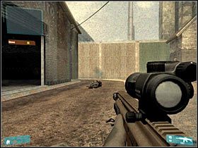 Nie wchodź do magazynu, tylko skieruj się w prawo - [Misja 08] Guardrail IX - cz.3 | Tom Clancys Ghost Recon Advanced Warfighter - Tom Clancys Ghost Recon: Advanced Warfighter - poradnik do gry