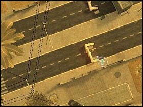 Po wstępnym oczyszczeniu okolicy zacznij przesuwać się w stronę centralnej części blokady - [Misja 09] Bulldog - cz.2 | Tom Clancys Ghost Recon Advanced Warfighter - Tom Clancys Ghost Recon: Advanced Warfighter - poradnik do gry