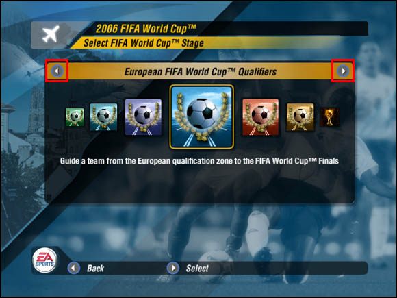 1 - Eliminacje | Tryb mistrzostw | Mistrzostwa Świata FIFA 2006 - Mistrzostwa Świata FIFA 2006 - poradnik do gry