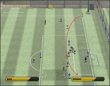 1 - Podkręcanie piłki | Poruszanie się | Mistrzostwa Świata FIFA 2006 - Mistrzostwa Świata FIFA 2006 - poradnik do gry