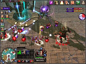 Gdy wszystkie trzy bariery zostaną zdjęte, w punkcie (4 ) pojawi się oddział Giacomo - Kahal | Cuotl | Rise of Nations Rise of Legends - Rise of Nations: Rise of Legends - poradnik do gry