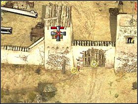 Zacznij kierować się w lewo, pozostając jednocześnie blisko wody - [Misja 2.1] Eagles Nest - Trouble at Eagles Nest cz.1 | Desperados 2 - Desperados 2: Coopers Revenge - poradnik do gry