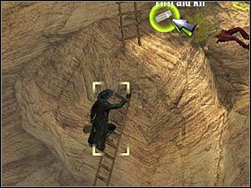 Po dotarciu na najwyższą półkę zacznij iść przed siebie - [Misja 2.1] Eagles Nest - Trouble at Eagles Nest cz.2 | Desperados 2 - Desperados 2: Coopers Revenge - poradnik do gry