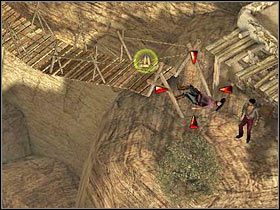 Od sukcesu dzieli Cię już tylko dwóch gostków stojących na dole - [Misja 2.1] Eagles Nest - Trouble at Eagles Nest cz.5 | Desperados 2 - Desperados 2: Coopers Revenge - poradnik do gry