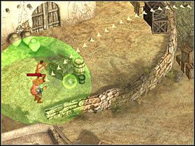 Wybierz teraz Doca, wstań i spróbuj WSTĘPNIE oczyścić plac, na którym wybuchł pierwszy dynamit (#1) - [Misja 2.2] Eagles Nest - Sanchez Sees Red cz.1 | Desperados 2 - Desperados 2: Coopers Revenge - poradnik do gry