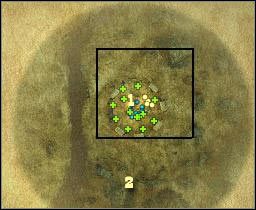 Oznaczenia na mapie: 1 - miejsce startu i zarazem obóz, który należy chronić - [Misja 3.3] Big Canyon - Protecting Settlers | Desperados 2 - Desperados 2: Coopers Revenge - poradnik do gry