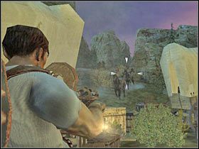 Zacznij strzelać do bandytów (#1) - [Misja 3.3] Big Canyon - Protecting Settlers | Desperados 2 - Desperados 2: Coopers Revenge - poradnik do gry