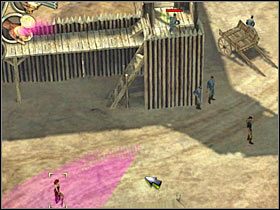 Możesz jeszcze co prawda spróbować odciągnąć kilku gostków - [Misja 4.2] Fort Wingate - Hawkeyes Liberation cz.3 | Desperados 2 - Desperados 2: Coopers Revenge - poradnik do gry