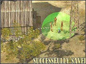 Zwróć uwagę na to, iż po werandzie chodzi jeszcze pojedynczy przeciwnik - [Misja 4.2] Fort Wingate - Hawkeyes Liberation cz.4 | Desperados 2 - Desperados 2: Coopers Revenge - poradnik do gry