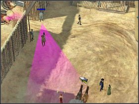 Teraz wypadałoby się zająć żołnierzem, który pozostaje w ciągłym ruchu - [Misja 4.3] Fort Wingate - Headquarters cz.1 | Desperados 2 - Desperados 2: Coopers Revenge - poradnik do gry