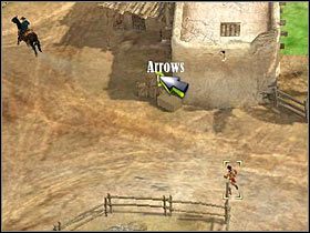 Proponowałbym teraz skierować się do lewej stodoły (#1) - [Misja 5.2] Santa Fe - The Bookkeeper cz.1 | Desperados 2 - Desperados 2: Coopers Revenge - poradnik do gry