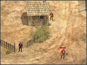 Teraz powinieneś się odwrócić - [Misja 5.3] Santa Fe - The Bank Robbery cz.3 | Desperados 2 - Desperados 2: Coopers Revenge - poradnik do gry