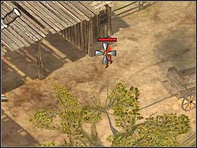 Wybierz teraz Sama i podejdź do oznaczonego przez grę wozu - [Misja 5.3] Santa Fe - The Bank Robbery cz.3 | Desperados 2 - Desperados 2: Coopers Revenge - poradnik do gry