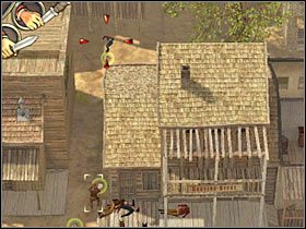 W miarę możliwości postaraj się teraz oczyścić teren na lewo od banku - [Misja 5.3] Santa Fe - The Bank Robbery cz.4 | Desperados 2 - Desperados 2: Coopers Revenge - poradnik do gry