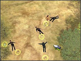 Teraz proponuję wrócić się na dół i skierować nieco w prawo - [Misja 6.1] Sacred Mountain - Captured Indians cz.1 | Desperados 2 - Desperados 2: Coopers Revenge - poradnik do gry