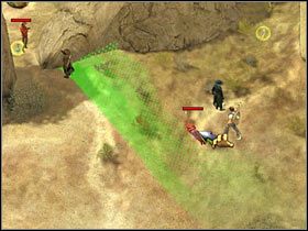 Jeden z bandytów może zostać zaalarmowany brakiem swojego kolegi (#1) - [Misja 6.3] Sacred Mountain - The Execution cz.4 | Desperados 2 - Desperados 2: Coopers Revenge - poradnik do gry