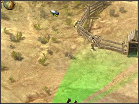 Do zlikwidowania pozostał ci już tylko gostek zwrócony w stronę rzeki (#1) - [Misja 6.3] Sacred Mountain - The Execution cz.6 | Desperados 2 - Desperados 2: Coopers Revenge - poradnik do gry