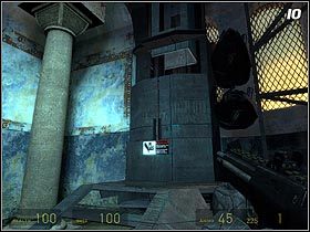 Otwórz drzwi i wejdź do przestronnej sali (#9) - Lost Coast cz.1 | Half-Life 2 Episode One - Half-Life 2: Episode One - poradnik do gry